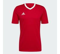 Adidas Entrada 22 Short Sleeve Jersey Top Mens Rouge XL Male