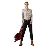 Maillot équitation 1/4 zip femme Ariat Lowell 3.0 Blanc L