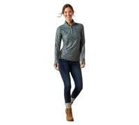 Maillot équitation 1/4 zip femme Ariat Lowell 3.0 Noir S