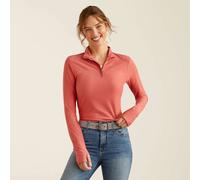 Maillot équitation 1/4 zip femme Ariat Lowell 3.0 Rose L