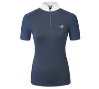 Maillot équitation de compétition femme Covalliero Bleu XL