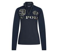 Maillot équitation fille HV Polo Favouritas Luxury Bleu 14 ans