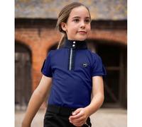 Maillot équitation fille technique Premier Equine Mini Amia Bleu 9/10 ans