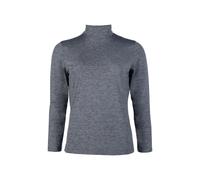 Maillot équitation manches longues à col roulé fille HKM Ruby Gris 9/10 ans