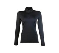 Maillot équitation manches longues femme HKM Basic Noir S