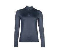 Maillot équitation manches longues femme HKM Summer Milano II Bleu 2XL