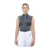 Maillot équitation sans manches femme Premier Equine Derina Gris 44