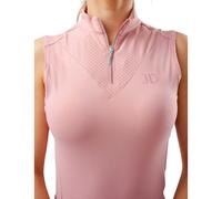 Maillot équitation sans manches technique femme JD Attack Stella Rose L