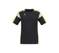Erima Celebrate 125 T-Shirt Fonctionnel (1082528) Homme, Noir/Jaune, 3XL