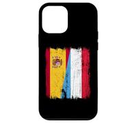 Maillot Espagne Luxembourg Demi Drapeau Espagne Luxembourgeois Coque pour iPhone 12 mini