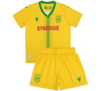 Maillot et short - Macron - FC Nantes - Enfant - Jaune - Manches courtes - Respirant 6-9 mois