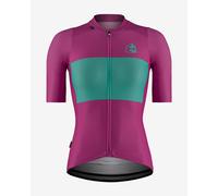 Maillot Etxeondo Bika manches courtes lilas bleu femme - XS