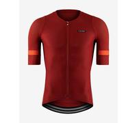 Maillot Etxeondo Mendi manche courte rouge brique orange - L