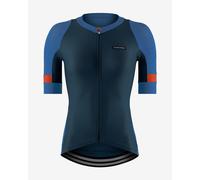 Maillot Etxeondo Mendia manches courtes bleu femme - XS