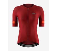 Maillot Etxeondo Mendiamanche courte rouge brique femme - XS