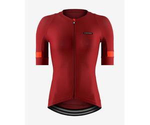 Maillot Etxeondo Mendiamanche courte rouge brique femme - XS