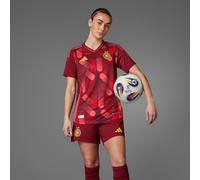 Maillot Extérieur Allemagne 25 (Équipe féminine) Authentique Team Coll Burgundy 2 S