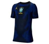 Maillot Extérieur Authentique enfant Brésil Coupe du Monde 2026 Bleu 8/10 ans Unisex