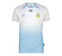 Maillot Extérieur Authentique RD Congo Coupe du Monde 2026 Blanc M