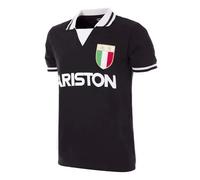 Maillot Extérieur Copa Football Juventus Turin 1986 - 87 Retro Noir XS Male