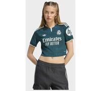 Maillot Extérieur cropped femme Real Madrid 2026/27 Vert 2XL Female