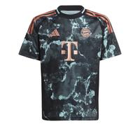 Adidas Fc Bayern Munich 24/25 Away Junior Short Sleeve T-shirt Bleu 7-8 Years Enfants