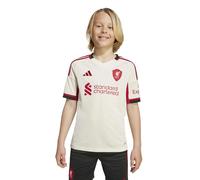 Adidas Performance T-shirt fonctionnel Liverpool FC 25/26 rouge foncé/noir/blanc cassé Taille 128