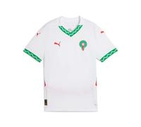PUMA Maillot Maroc 2025 Extérieur Enfant et Adolescent, Vêtements, Blanc, 7-8Y 7-8Y