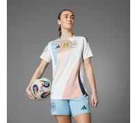 Maillot Extérieur Espagne 25 (Équipe féminine) Authentique Chalk White L
