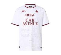 Maillot Extérieur FC Metz 2025/26 - White-Red Granata-Sponsor XXXXL