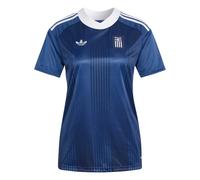 Adidas Greece 26/27 Away Woman Short Sleeve T-shirt Bleu XS Femme