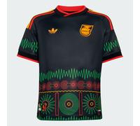 Adidas T-shirt fonctionnel Jamaika 26 x Bob Marley jaune/émeraude/rouge cerise/noir Taille 140