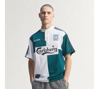 Adidas Maillot extérieur Liverpool FC 1995 – Blanc / Bleu – Homme Taille M