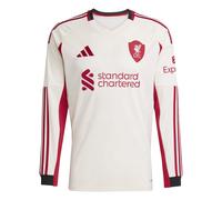 Maillot Extérieur manches longues Liverpool FC 2025/26 Blanc S Male