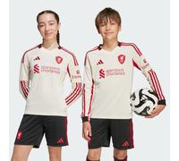 Maillot extérieur manches longues Liverpool FC 25/26 Enfants Wonder White 7-8A