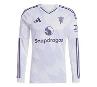 Maillot Extérieur manches longues Manchester United 2025/26 Blanc XL