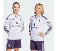 Maillot extérieur manches longues Manchester United 25/26 Enfants White 13-14A
