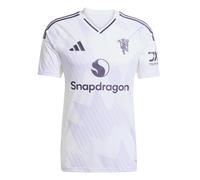Adidas Maillot Manchester United 2025/26 Extérieur Blanc Taille L Homme