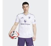 Maillot Extérieur Authentique Manchester United 2025/26 Blanc L