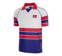 Maillot Extérieur Norvège Rétro 1988 Blanc L Male