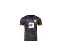 Maillot Extérieur - PUMA - Borussia Dortmund 2023/24 - Noir/jaune or - Manches courtes - Adulte S