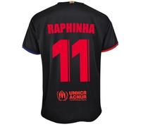 Maillot extérieur Raphinha 11 du FC Barcelone Saison 2024/2025 - Réplique Officielle sous Licence - Adulte Grand