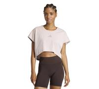 Adidas Débardeur Power Workout Cropped Boxy 3 bandes Ice Purple XS