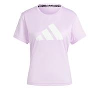 adidas Femme Run It Stripes Tee, Bliss Lilac, L