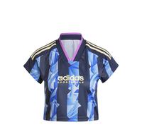 Adidas Tiro Q3 Aop Short Sleeve T-shirt Bleu,Noir L Femme