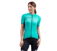 Ale Color Block Short Sleeve Jersey Vert S Femme