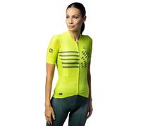 Ale Pr-e Play Short Sleeve Jersey Jaune L Femme