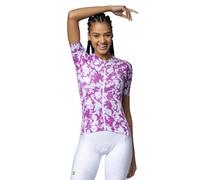 Ale Pragma Essenza Short Sleeve Jersey Violet S Femme