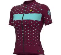Ale Prr Stars Short Sleeve Jersey Violet S Femme