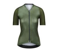 Maillot Bioracer Icon Coldblack manche courte vert foncé femme - XL